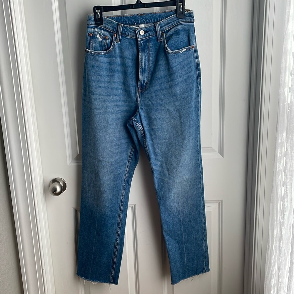 Blue Denim Abercrombie and Fitch Jeans